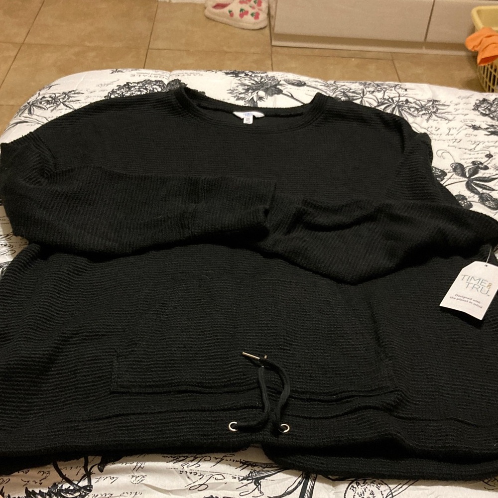 Black sweater